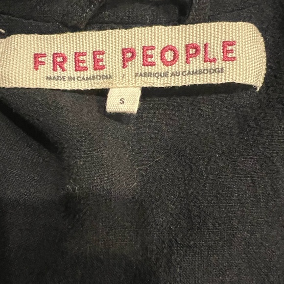 Free People Charley Blazer in Midnight - Picture 6 of 8